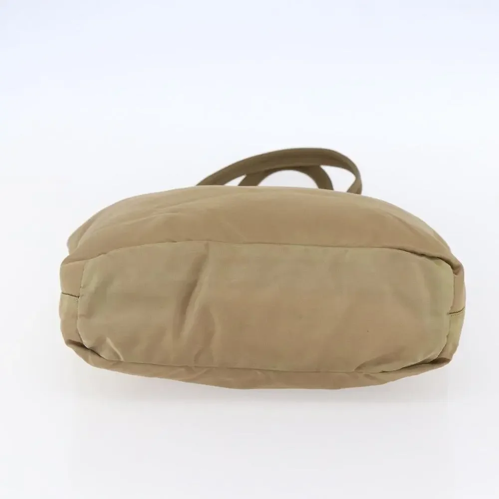 Prada Nylon Tote Bag Beige